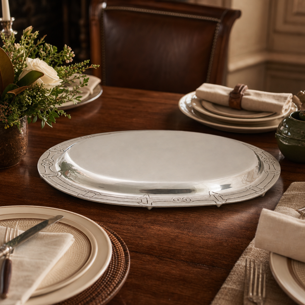Equestrian Oval Platter 9