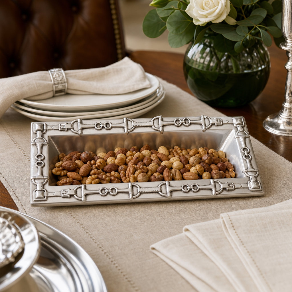 Equestrian Oblong Tray 6