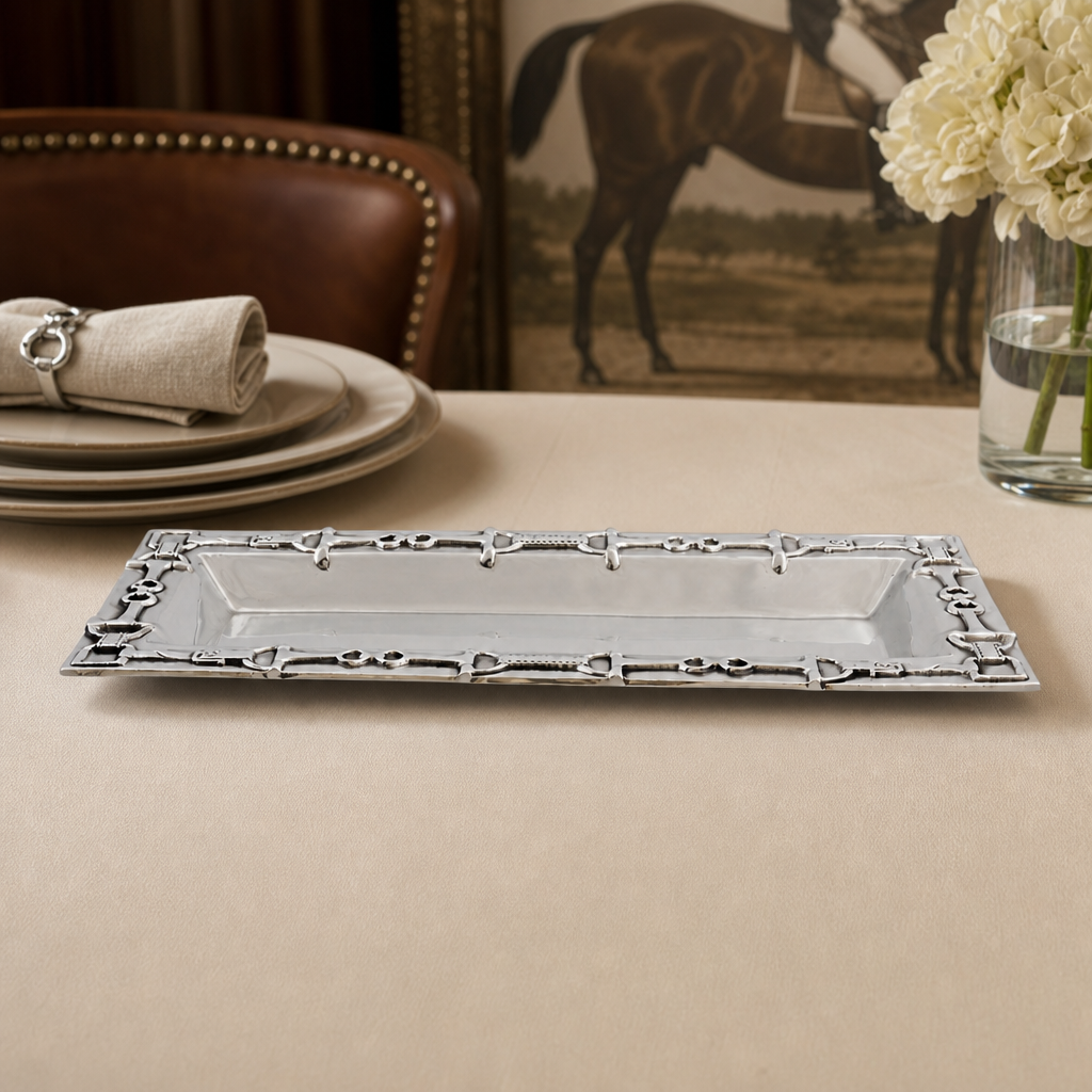 Equestrian Oblong Tray 3
