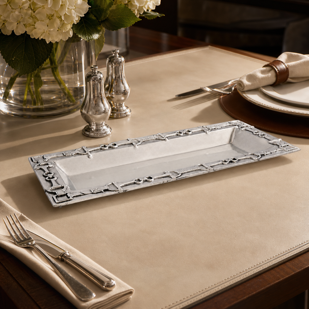 Equestrian Oblong Tray 4