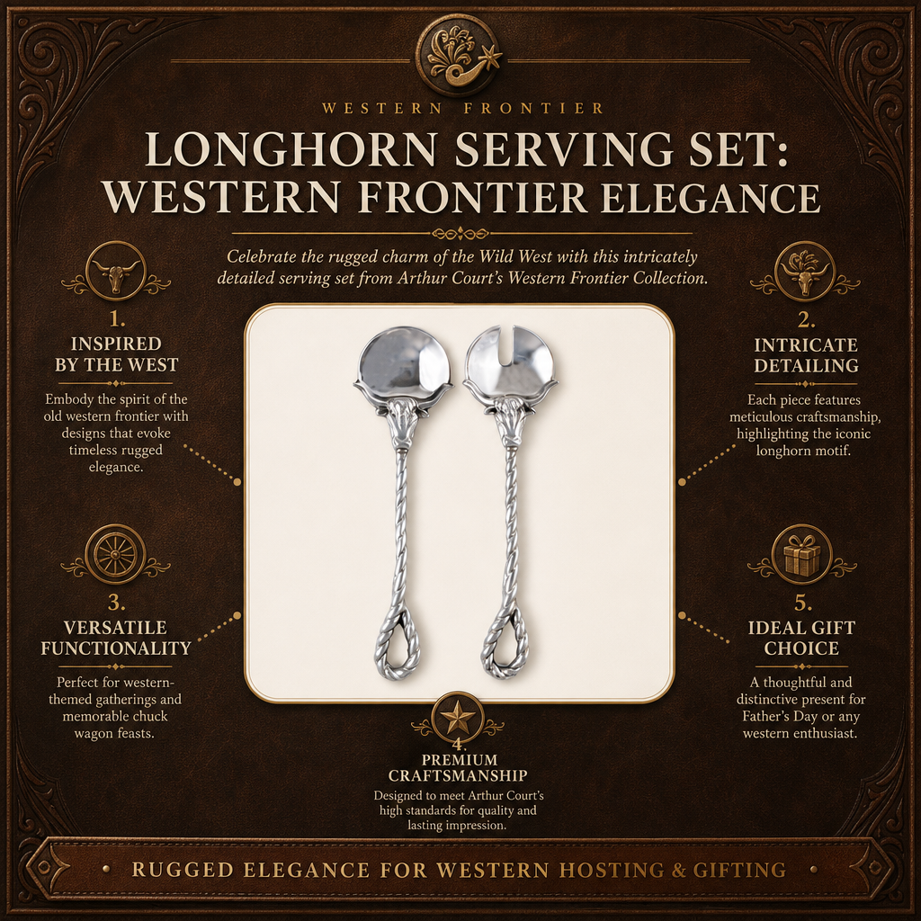 Longhorn Serving Set 16