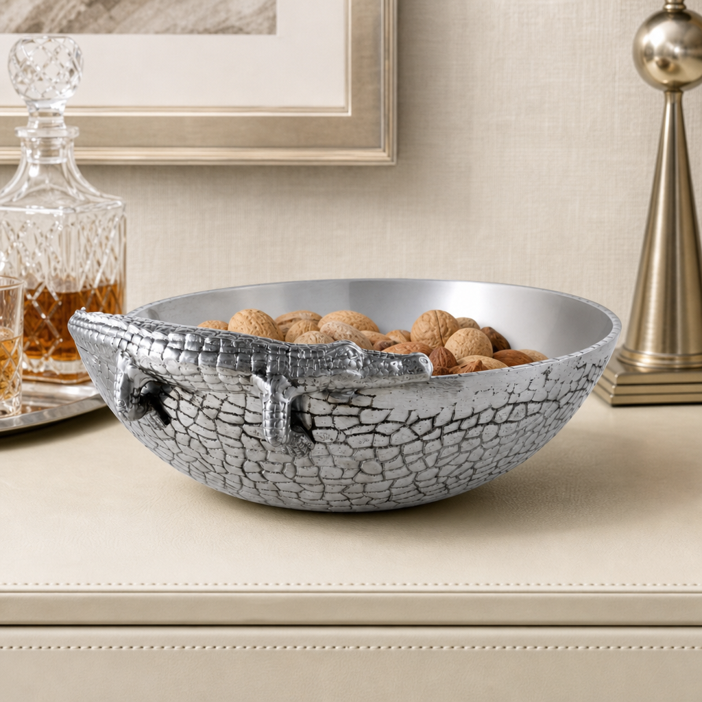 Alligator Figural 12 Bowl 3