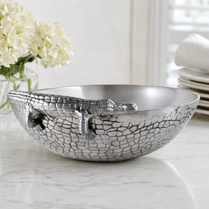 Alligator Figural 12 Bowl 11