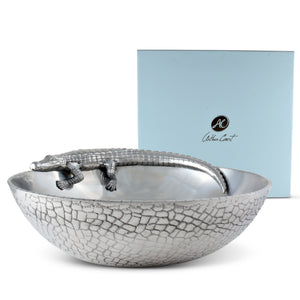 Alligator Figural 12 Bowl 10