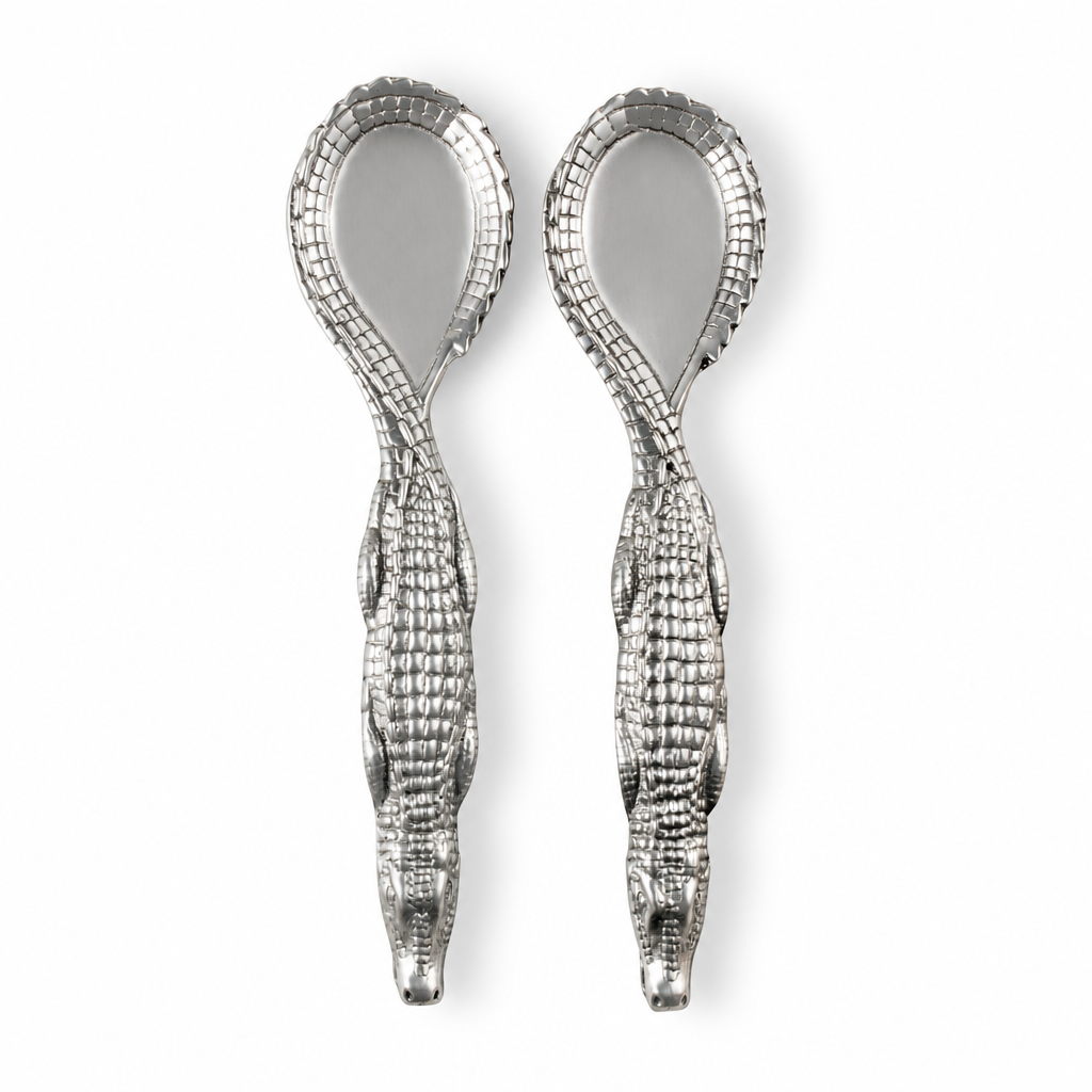 Alligator Figural Serving Set 1