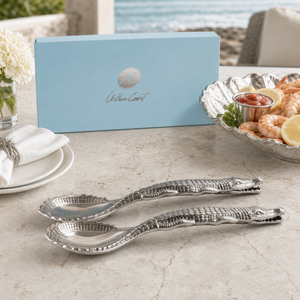 Alligator Figural Serving Set 6
