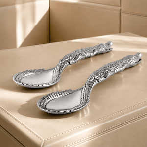 Alligator Figural Serving Set 10