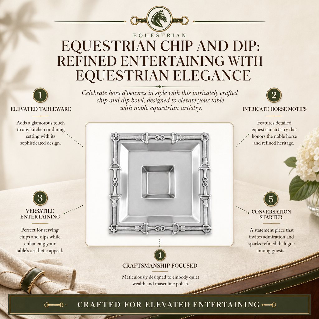 Equestrian Chip and Dip: Refined Entertaining with Equestrian Elegance