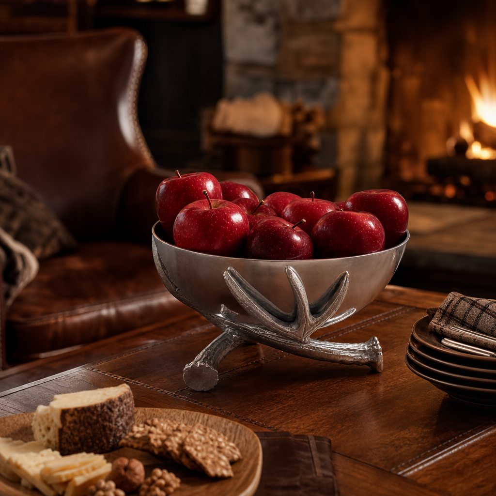 Antler Pedestal Bowl 6