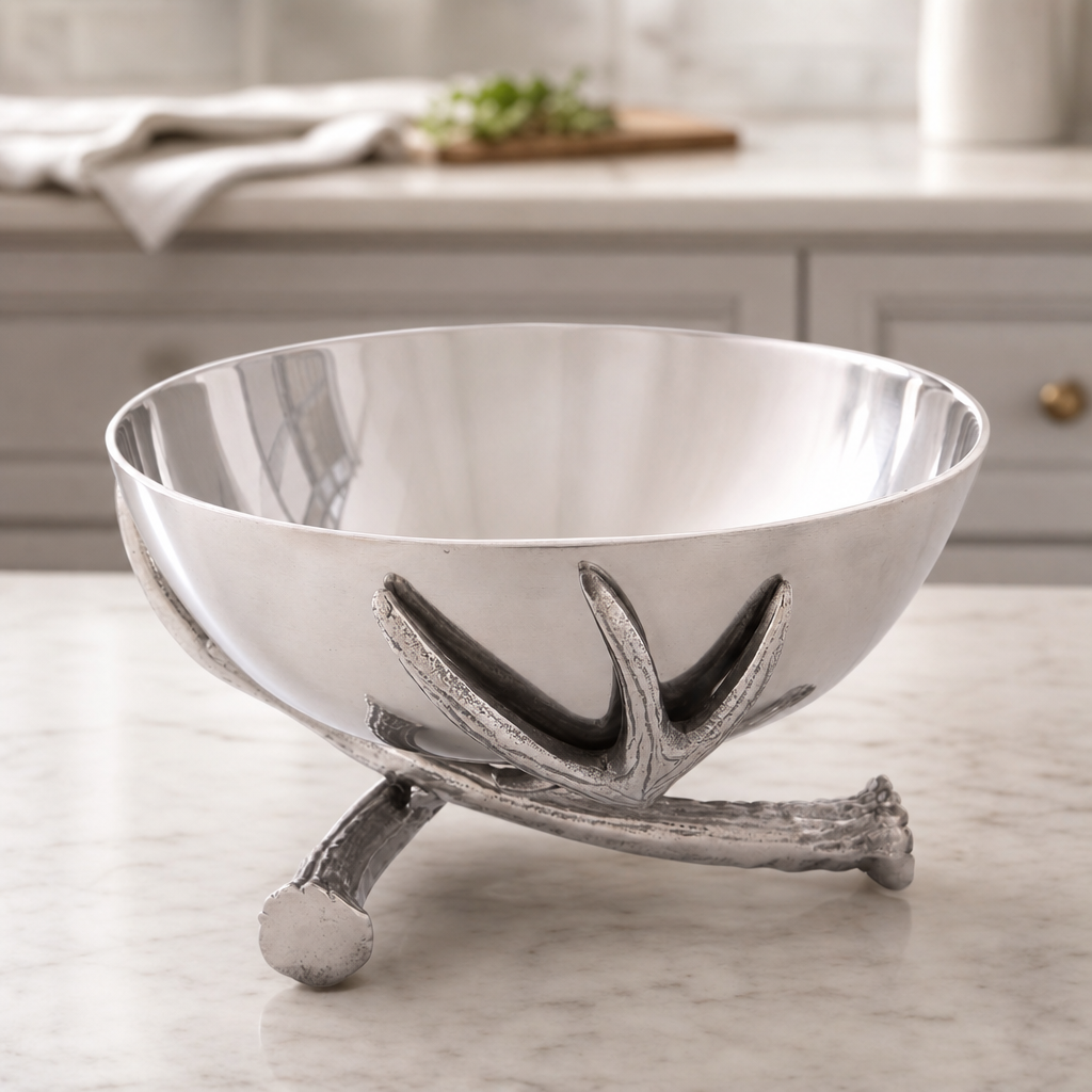Antler Pedestal Bowl 10