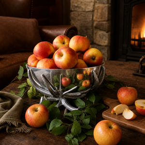 Antler Pedestal Bowl 9