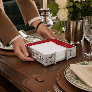Equestrian Luncheon Napkin Box 5