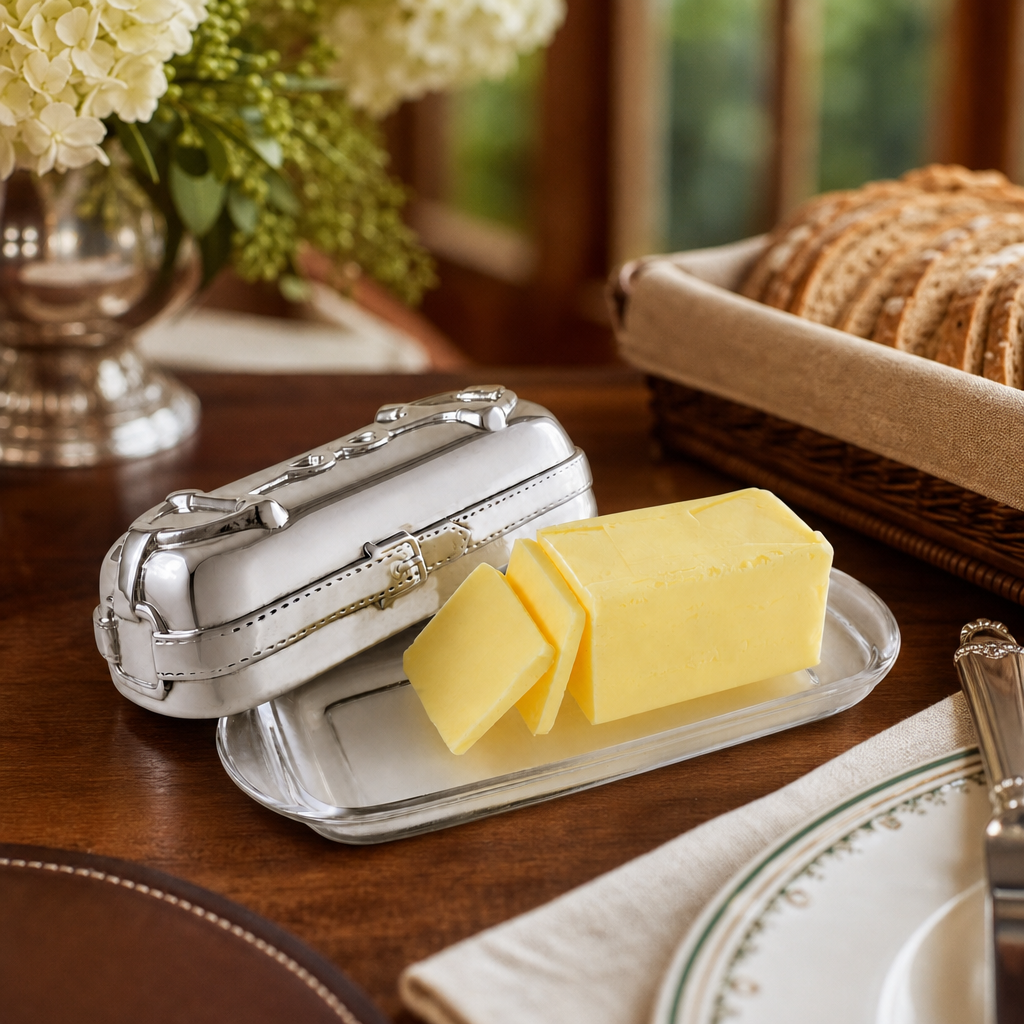 Equestrian Butter Dish 6