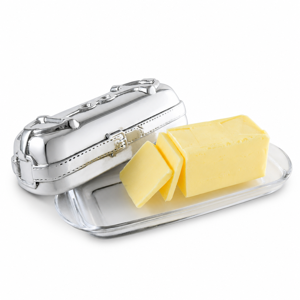 Equestrian Butter Dish 1