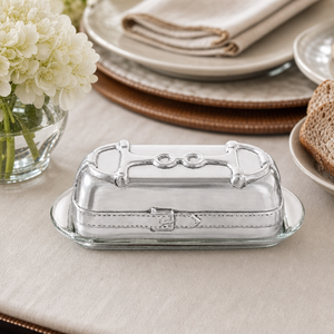 Equestrian Butter Dish 3