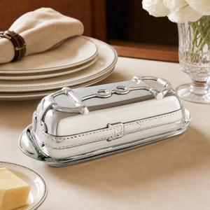 Equestrian Butter Dish 4