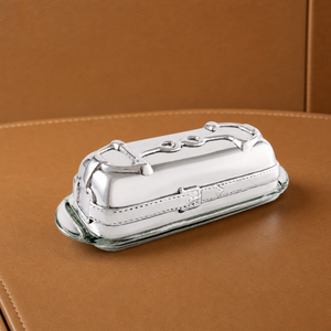 Equestrian Butter Dish 11