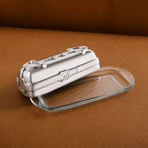 Equestrian Butter Dish 12