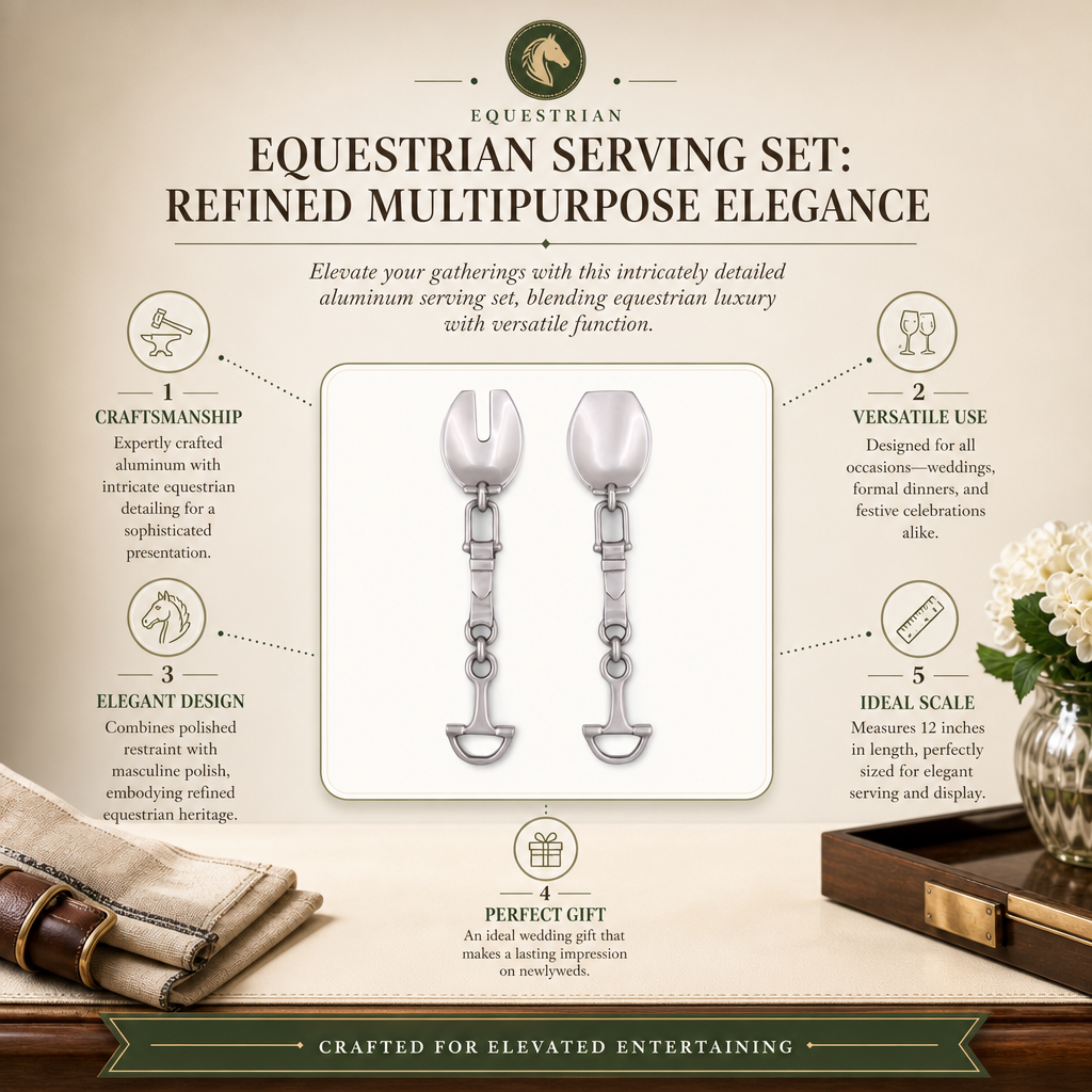 Equestrian Serving Set 11