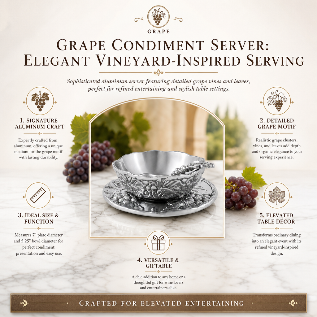 Grape Condiment Server 10