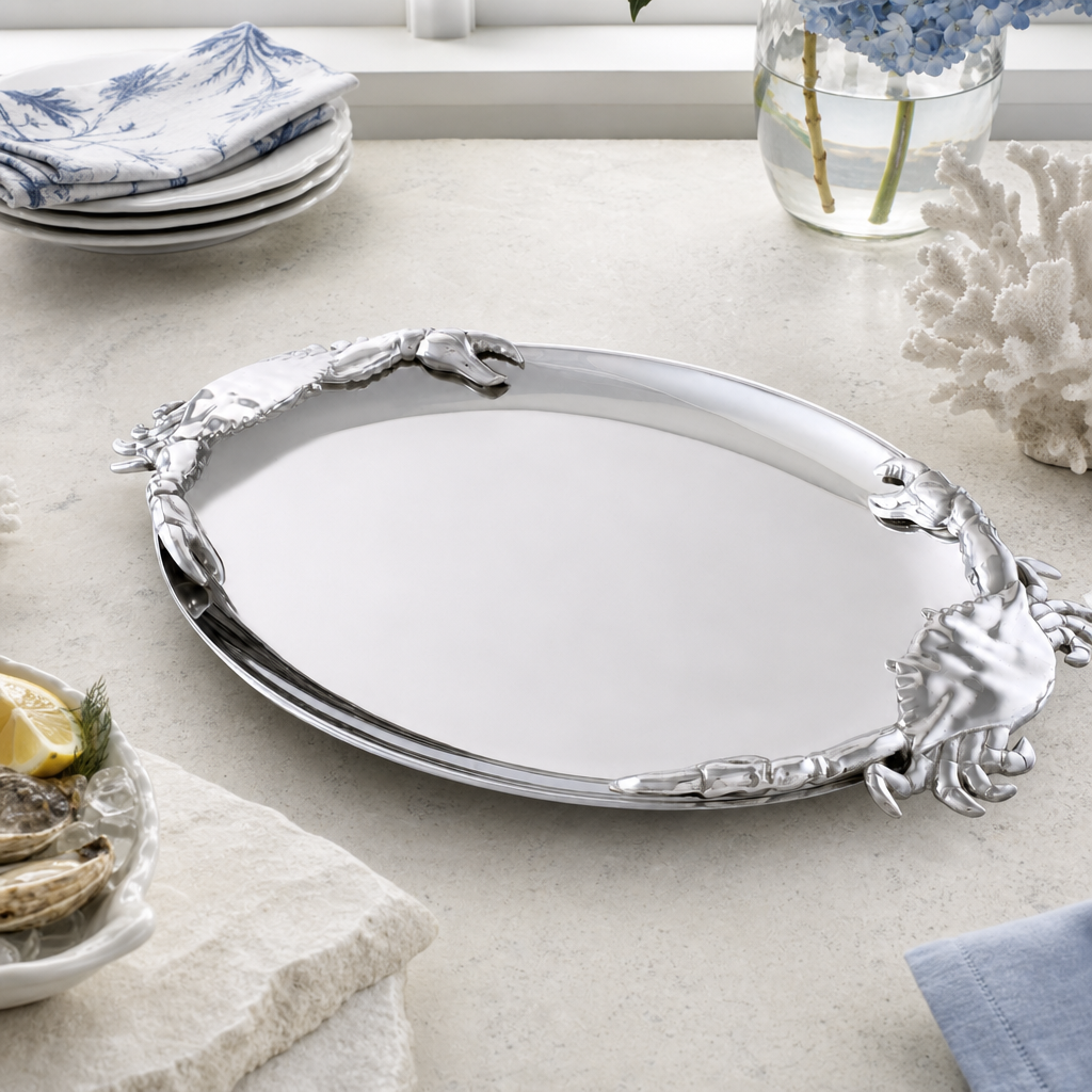 Crab Oval Platter 1
