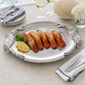 Crab Oval Platter 6