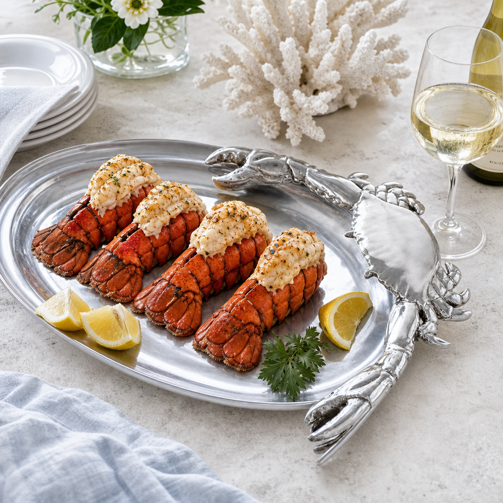 Crab Oval Platter 7