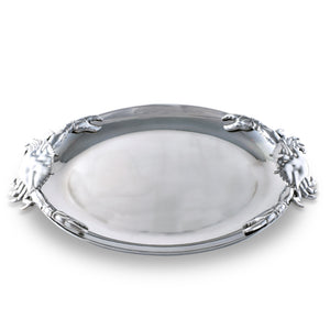 Crab Oval Platter 12