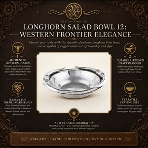 Longhorn Salad Bowl 12 16