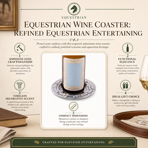 Equestrian Wine Coaster 9