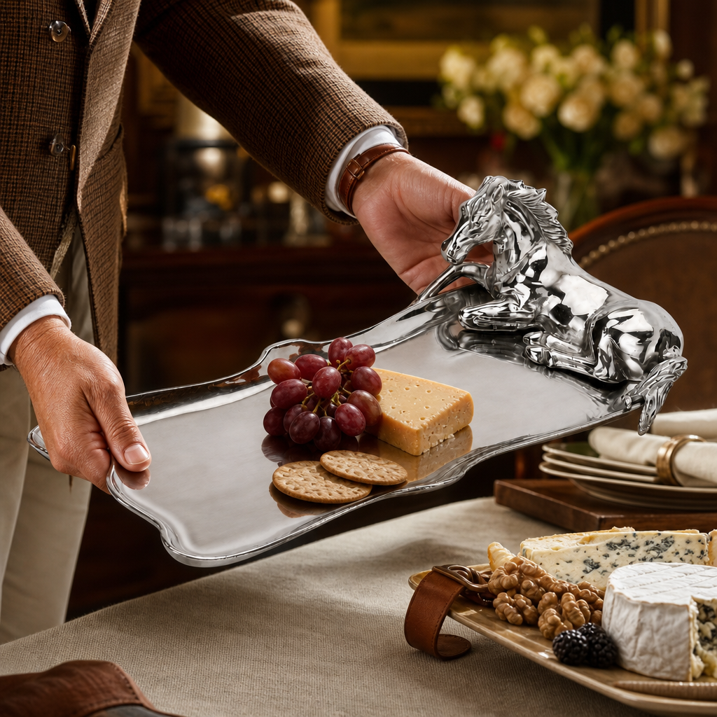 Horse Figural Oblong Tray 3