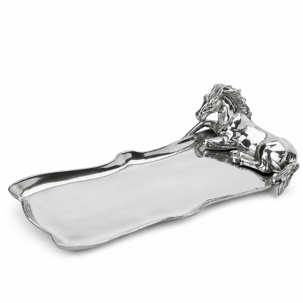 Horse Figural Oblong Tray 1