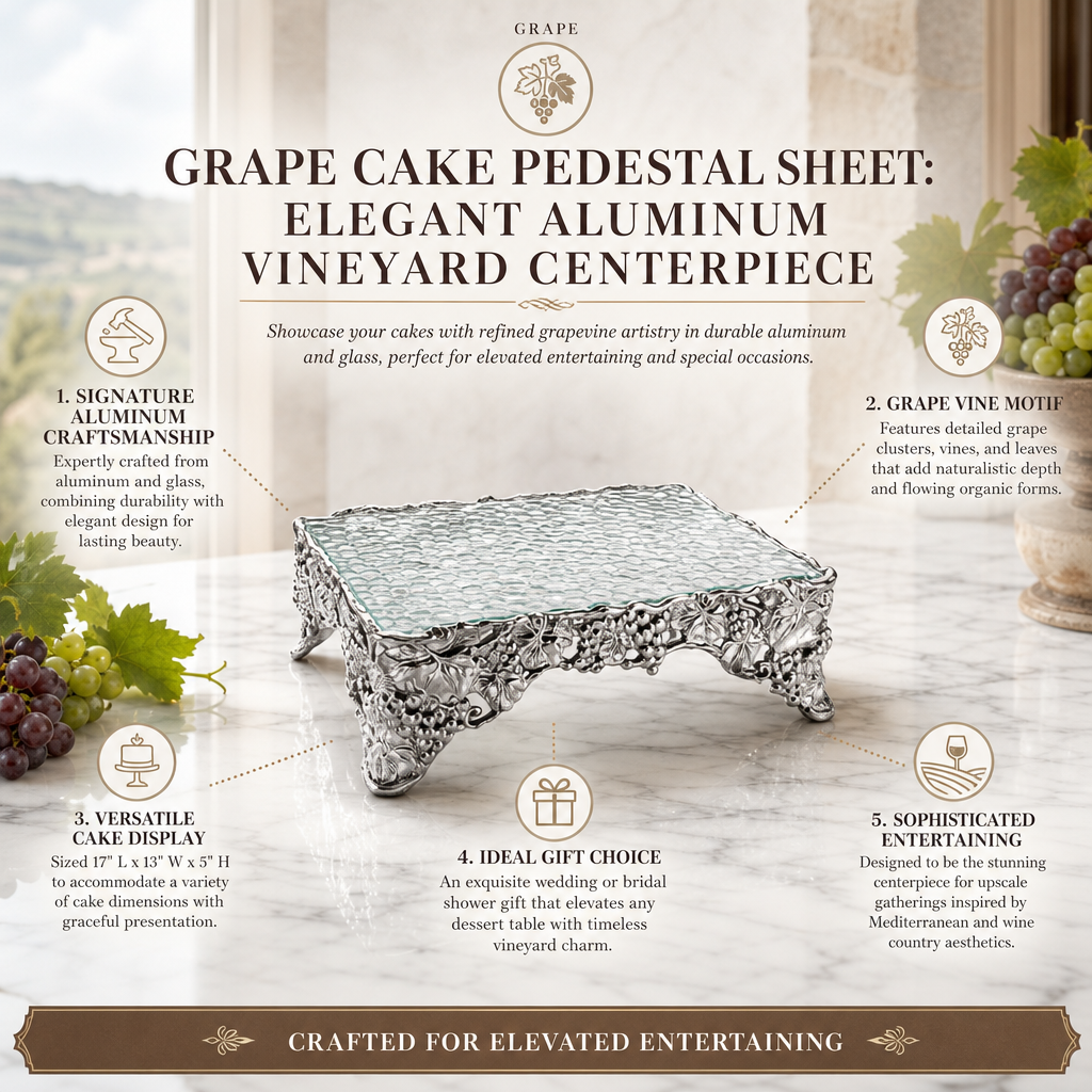 Grape Cake Pedestal Sheet 10