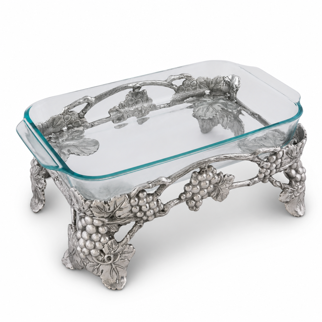 Elevated Grape Pyrex Holder 3qt 1
