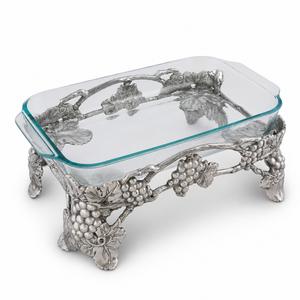 Elevated Grape Pyrex Holder 3qt 1