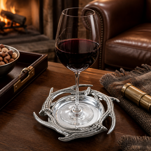 Antler Wine Coaster 6