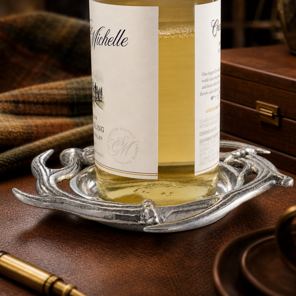 Antler Wine Coaster 4