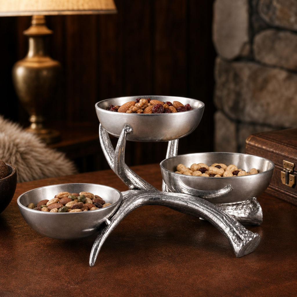 Antler 3-Tiered Bowl 1