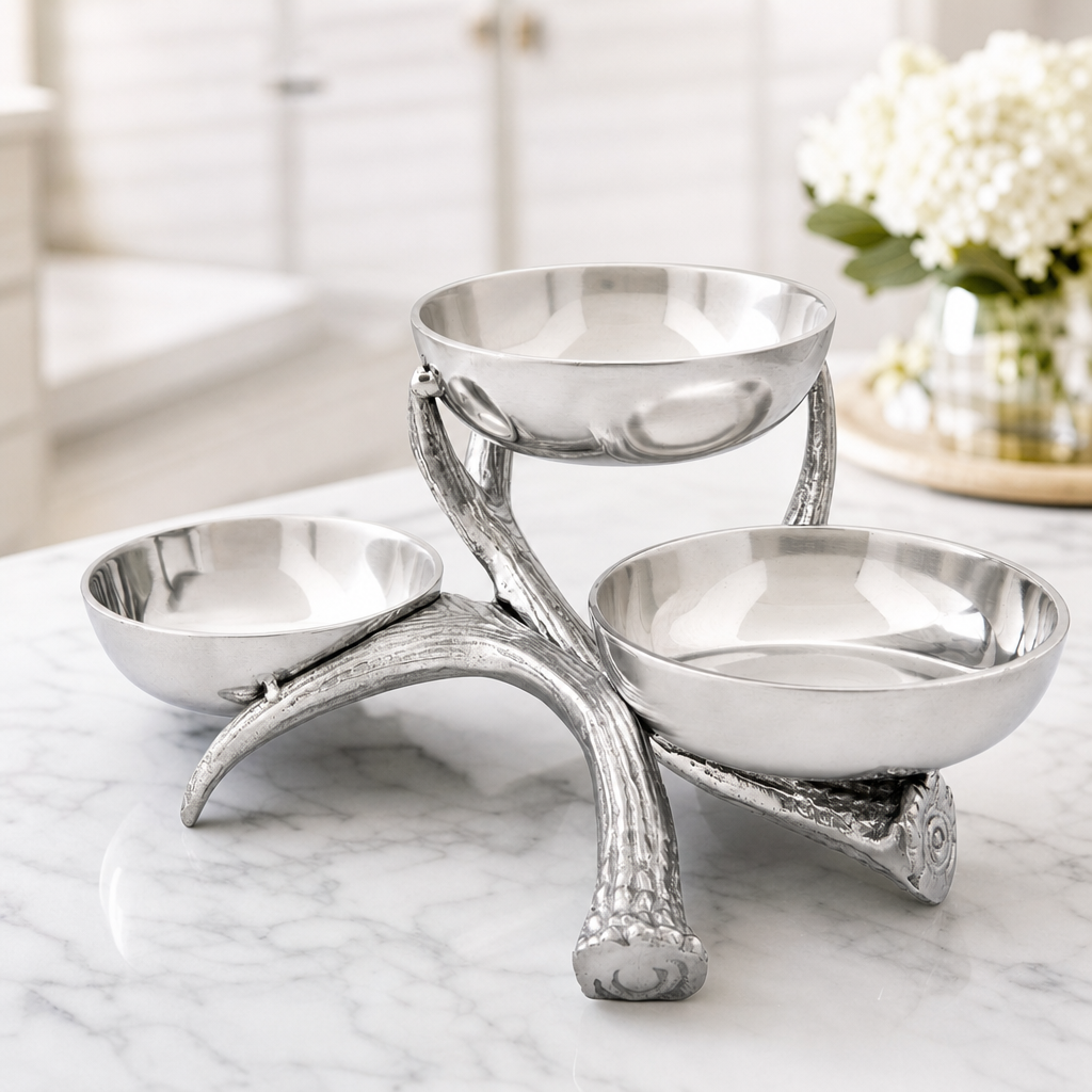 Antler 3-Tiered Bowl 11
