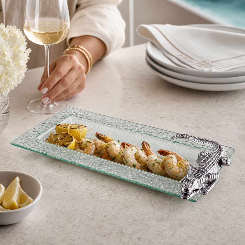 Alligator Oblong Tray 4