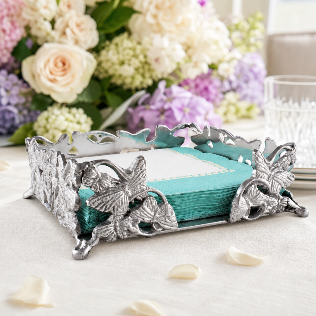 Butterfly Luncheon Napkin Box 13