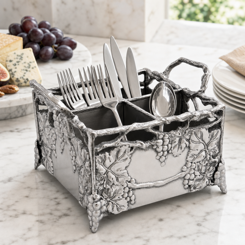 Grapevine Flatware Caddy 5