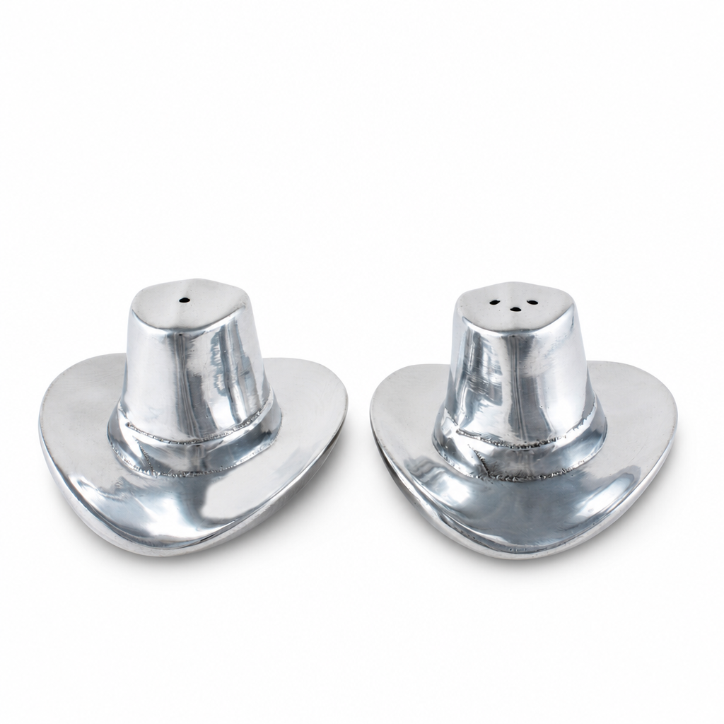 Cowboy Hat Salt and Pepper Set 9