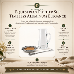 Equestrian Pitcher Set 11