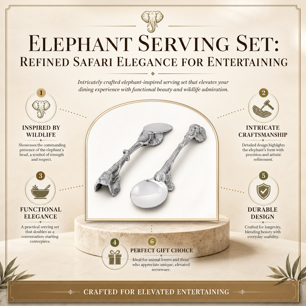 Elephant Serving Set 11