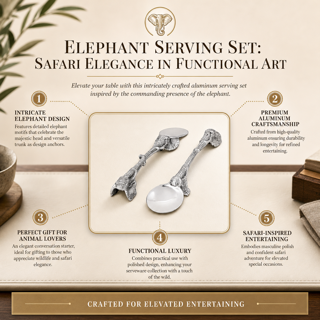 Elephant Serving Set 1