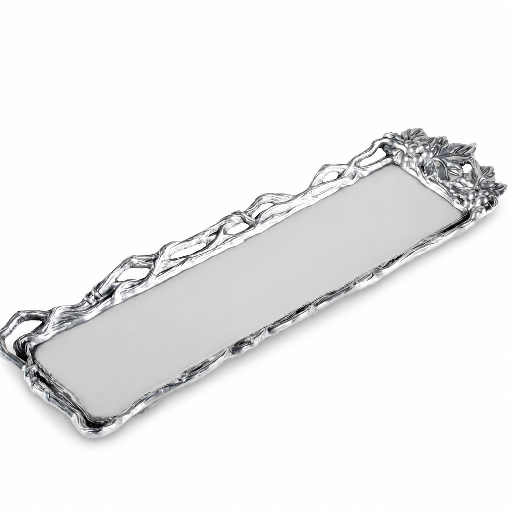 Grape Open Vine Oblong Tray 1