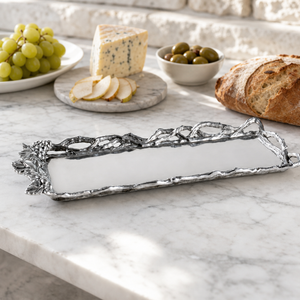 Grape Open Vine Oblong Tray 6