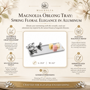 Magnolia Oblong Tray 13