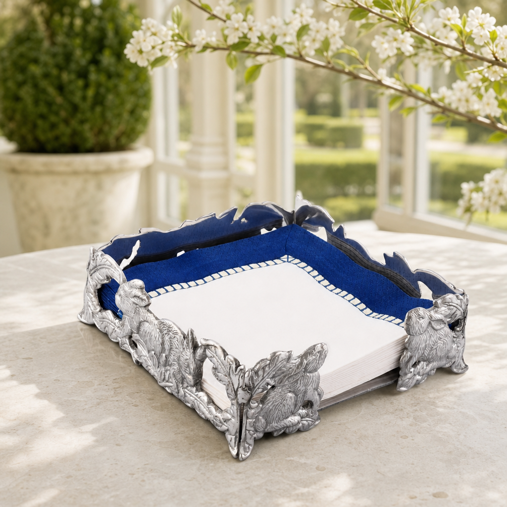 Bunny Luncheon Napkin Box 2